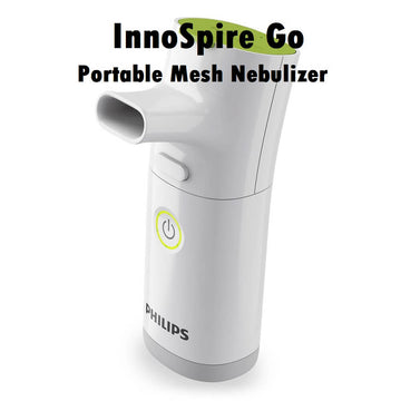Philips Respironics InnoSpire Go Mesh Nebulizer, Asthma Management (Made in Mexico) - Imported from UK